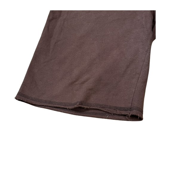 SOLD y2k brown sweat shorts with gold jewel crown arizona jean company size 4 - Picture 5 of 8